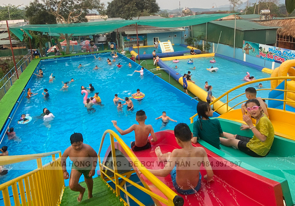 Thi Công Bể Bơi Tại Bình Định Bằng Liner PVC