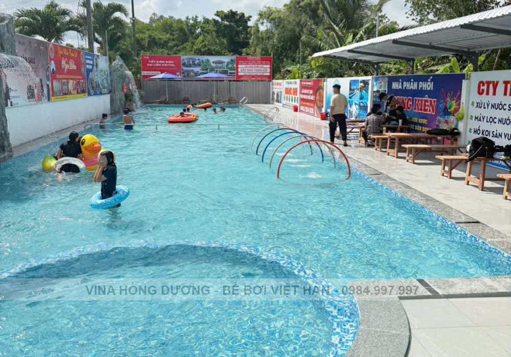 Làm Mới Không Gian Với Thiết Kế Bể Bơi Từ Việt Hàn