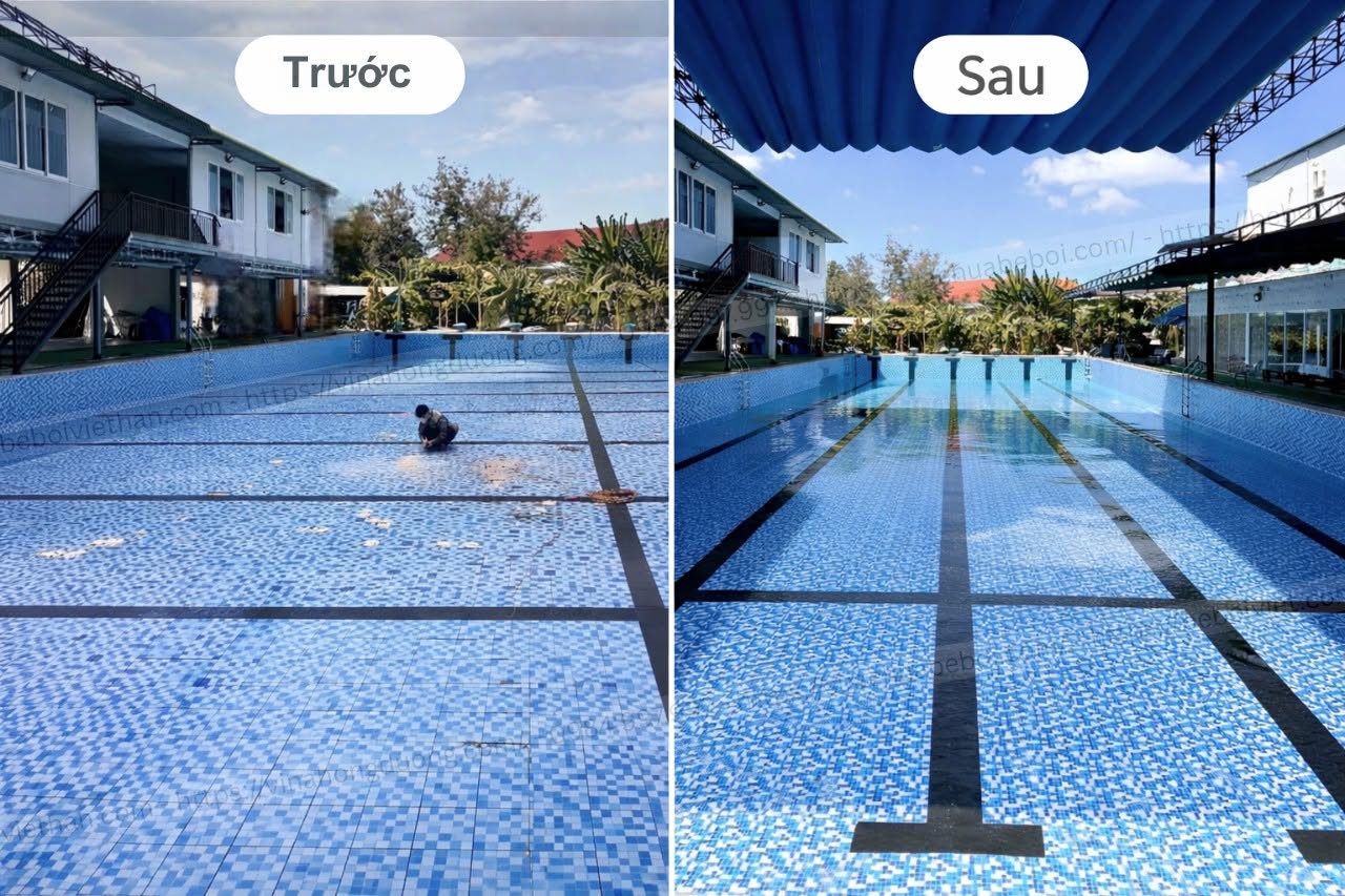 Bể Bơi Bị Bong Gạch: Nguyên Nhân, Cách Xử Lý Và Giải Pháp Cải Tạo Bằng Liner PVC